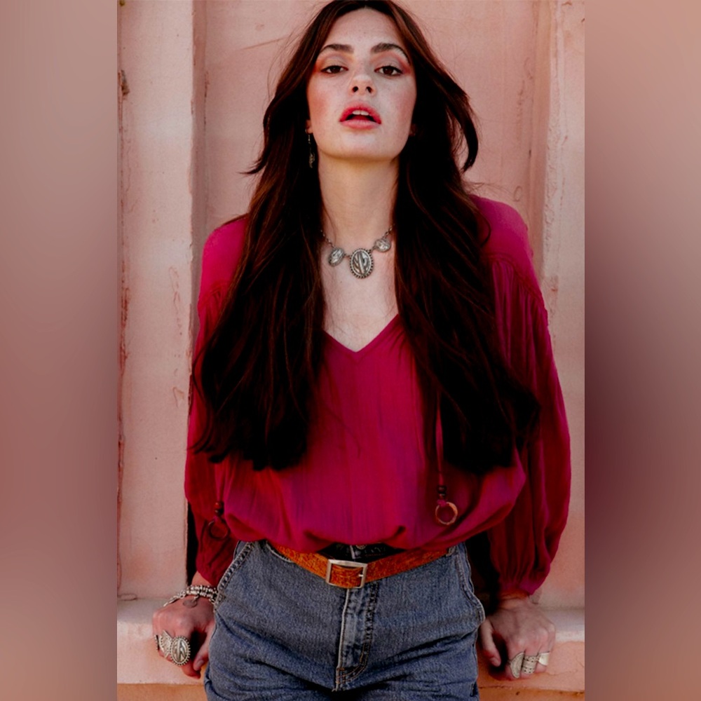 House of Skye Gypsy Dreaming Blouse - Crimson